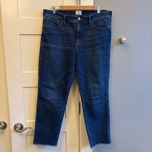 J. Crew Vintage Straight 33 blue denim jeans H7292